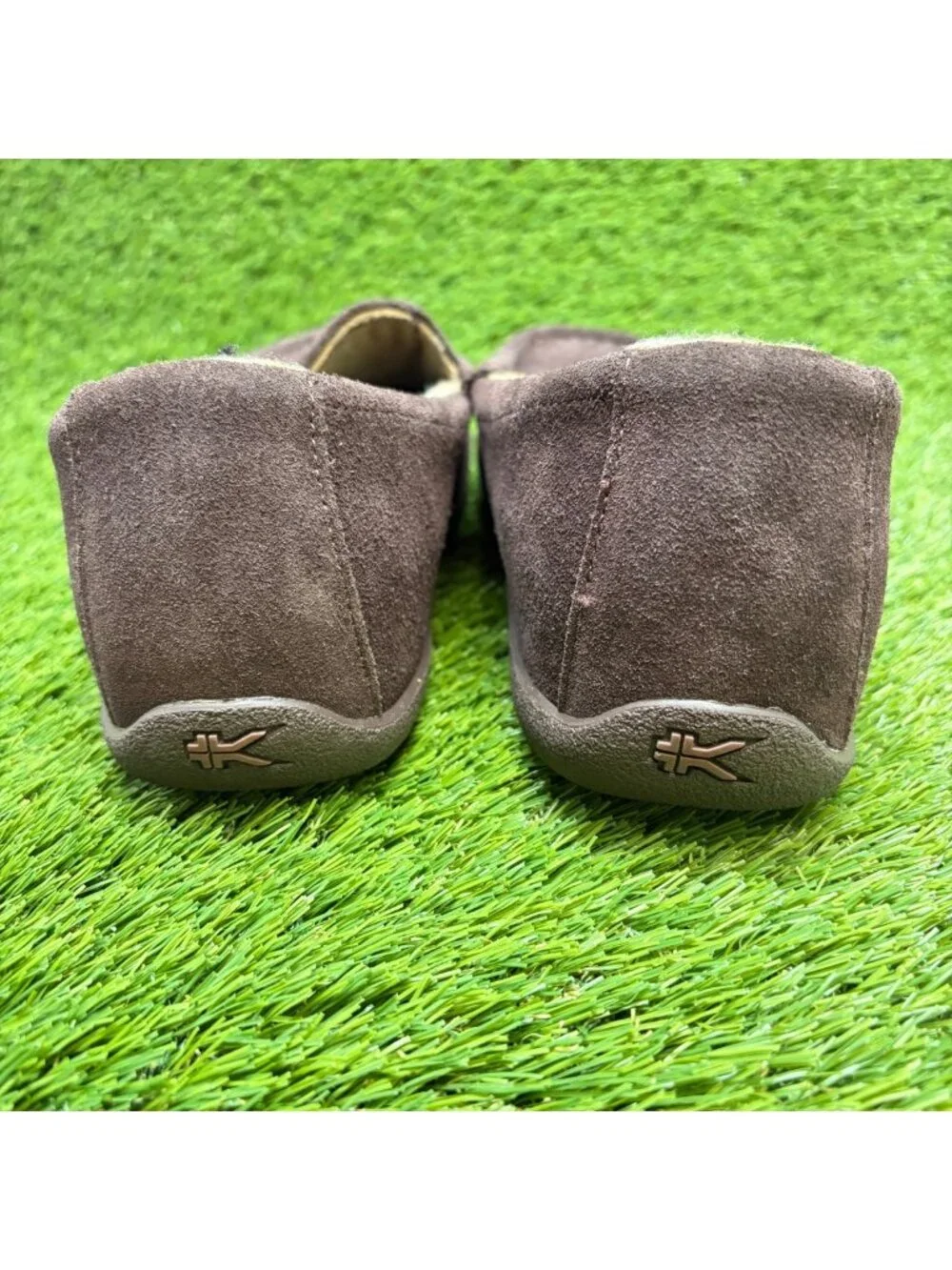 Kuru Loft Mens Size 11 Brown Casual Walking Moccasin Slip-On Slippers Shoes
